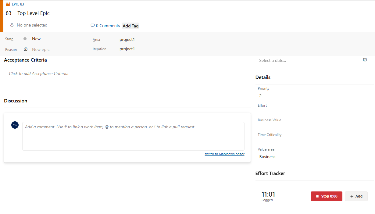 Quick Add and Timer